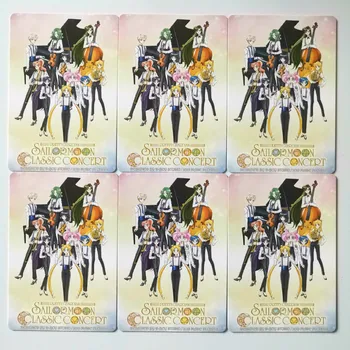 10pcs/set Sailor Moon Otroštva Pomnilnik Igrače Hobiji Hobi Zbirateljstvo Igre Zbiranje Anime Kartice