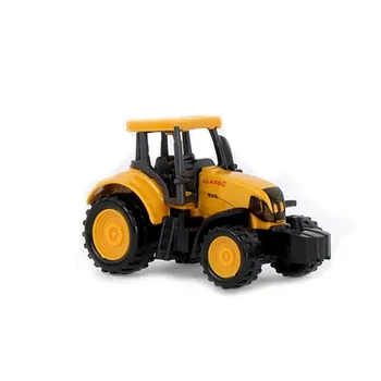8Pcs/Set Mini Zlitine Inženiring Avto Model Traktorja Igrača Smetišče Tovornjak Model Classic Igrača Mini Vozila, za Fante Darilo