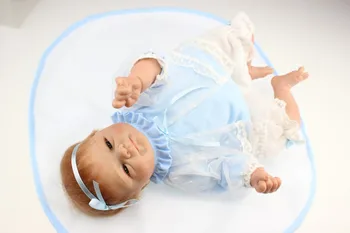 NPK Brezplačna dostava vroče prodaje prerojeni baby doll mehko pravi dotik lutke otroka darilo za otroke