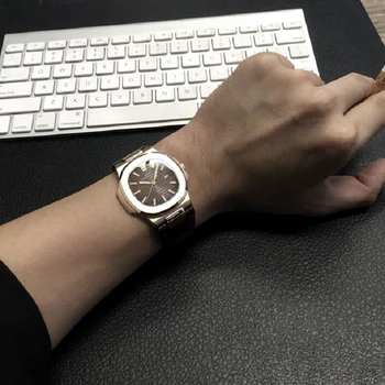 Vroče Prodaje Mens Watch lgxige blagovne znamke luksuzni 40 mm izbiranje quartz uro za 316L Jekla vrhunske kakovosti Ročne relogio masculino 2020