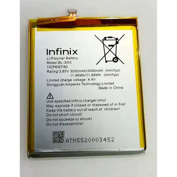 Visoka Kakovost 3030mAh BL-30IX baterija za Infinix Nič 3 X552 BL 30IX Pametni telefon