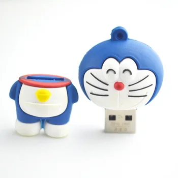 Anime Doraemon risanka kul darilo USB3.0 bliskovni pogon moda po meri ustvarjalne osebnosti memory stick 32 g srčkan Japonska vloge smeška