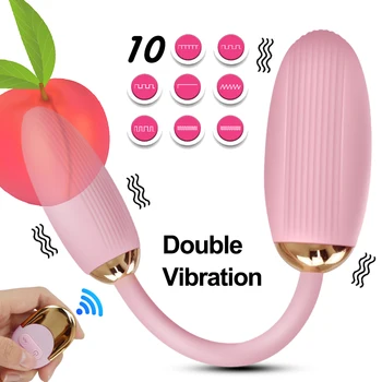 FLXUR Dvojno Vibratorji za Žensko Dildo Vaginalne Massager Brezžični Daljinski upravljalnik Klitoris Stimulator Masturbator Adult Sex Igrače