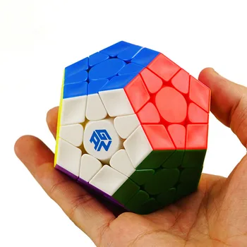 GAN Megaminx Magic Cube 3x3 Hitrost Kocka 12 strani wumofang Hitro Sestavljanke, Kocke Možganov Teaser Učenje Uganke Strokovno GAN Kocka