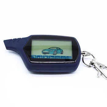 A61 2-Način Lcd zaslon, Daljinski upravljalnik Ključni Fob Za Anti-Theft starline A61 Motorja Starter Dve Poti Avto Alarmni Sistem Car Alarm Keychain