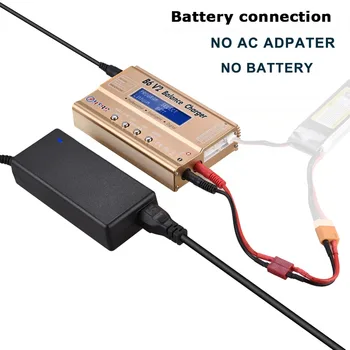 HTRC imax b6v2 80W LiPo Polnilec za Baterije LED Bilance Discharger 6A Za Lipo Li-ion Življenje NiCd, NiMH, LiHV PB Smart Baterije