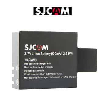 Novo 4Pcs SJCAM sj4000 eken H9 GIT-LB101 GIT BATERIJE sj5000 sj6000 sj7000 SJ8000 SJ9000 baterija + Dvojni polnilnik USB
