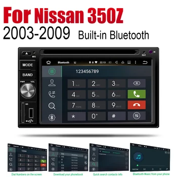 Za Nissan 350Z 2003 2004 2005 2006 2007 2008 2009 Avto Android Multimedijski Sistem DVD Player, GPS, WIFI, BT Navigacijski Zaslon