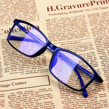 Anti Lahka Očala Ray Blue Moda Anti Modra Utrujenost Varstvo Blokiranje Očala Oči Kvadratnih Sevanja Računalnik Nova
