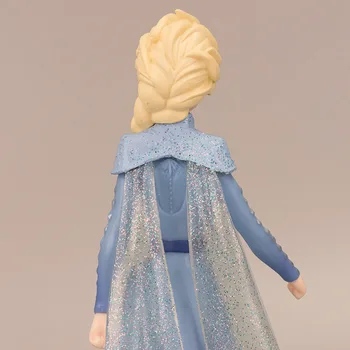2pcs Disney Zamrznjeno 2 Snow Queen Elsa Ana PVC Dejanje Slika Anime PVC Lutke Figurice Otroci Igrače Otrok Darilo