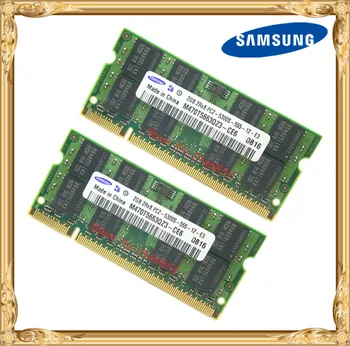 Samsung Prenosni Pomnilnik 4GB 2x2GB 667MHz PC2-5300 DDR2 RAM za Prenosnik 4G 667 5300S 2G 200-pin so-DIMM, Brezplačna Dostava