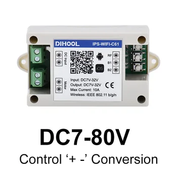 DC24V 12V wifi nadzor električnih linearni pogon motornih 2 način lučka LED krmilnik AC220V 110V rgb led trakovi modul nadzor stikalo