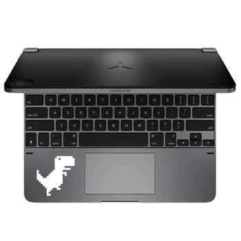 8-Bitno Srčkan Igro Dinosaur sledilno ploščico Nalepke Nalepke, Laptop za MacBook Pro Air Retina 11 12 13 15 cm Mac Zvezek Touchpad Kože