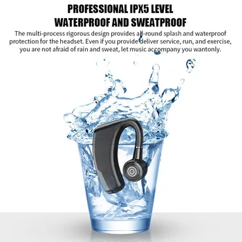 V10P Prostoročni brezžični čepkov Bluetooth Slušalke Slušalke Hrupa, Zmanjšanje Poslovnih Slušalke Z Mikrofonom Šport Auriculares Za phon