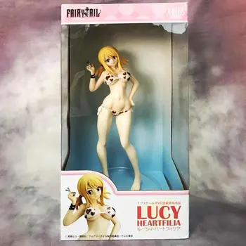 24 cm Fairy Tail Lucy Heartfilia Bikini Akcijska Figura, Pvc Seksi Dekle Odraslih Kopalke Številke Anime Modeli Kopalk Kolekcijo Igrač