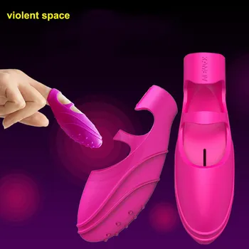 Močno močno G spot Prst Vibrator sex igrače za žensko Klitoris stimulator Vibratorji za ženske z vibriranjem jajca Nekaj igrač