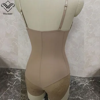 Wechery Nemoteno Oblikovalci Ženske Hujšanje Enem Kosu Shapewear Seksi Push Up Pasu Trener Obleka, Sexy Bodyshaper