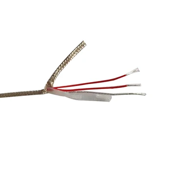 PT100 tri-core posrebrene zaščiteni z visoko temperaturo, žice termočlen žice Telflon žice 3pin PTFE žice odškodnine žice