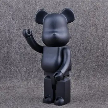 17-28 cm 400% Bearbrick Bear@opeke figuric Blok Nositi PVC Model Številke DIY Barve Lutke Otroci Igrače za Otroke, Darila za Rojstni dan