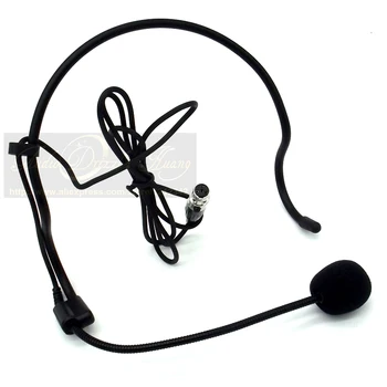 Mini XLR 4 Pin TA4F 4PIN Priključek držalo za uho HeadWorn Slušalke Mikrofon Glavo Mic Mike Za SHURE Brezžični BodyPack Oddajnik