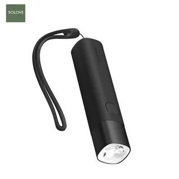 SOLOVE 3000mAh Moči Banke USB Polnilne Svetlost EOS Kolesarska Svetilka Prenosni mini LED Svetilko za na Prostem Kolo Moč
