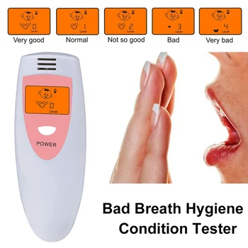 Prenosni Slab Zadah Detektor Ustno Higieno Pogoj Tester Usta Notranji Vonj Meter Vonj Preverite Halitosis Odkrivanje Orodje
